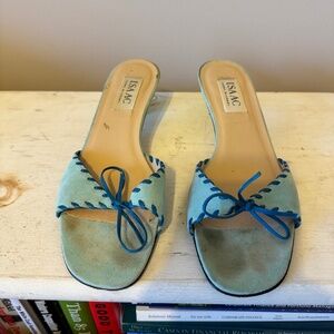 Perfect for spring!  Isaac Mizrahi 8B kitten heel